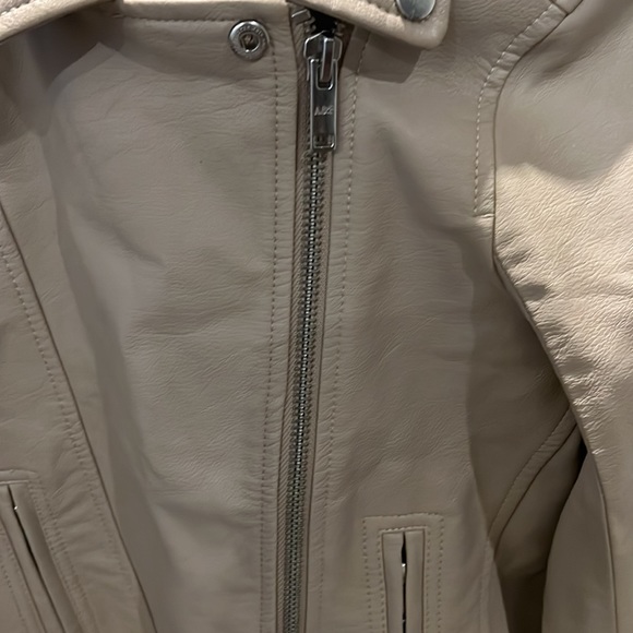 Abercrombie And Fitch Vegan Leather Moto Jacket - Picture 6 of 8